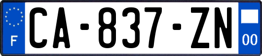 CA-837-ZN