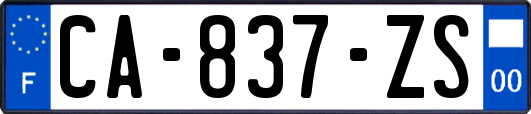 CA-837-ZS