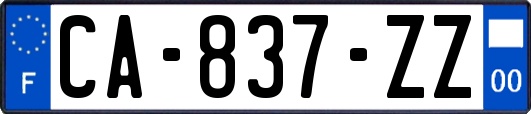 CA-837-ZZ