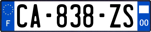 CA-838-ZS