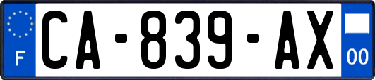 CA-839-AX