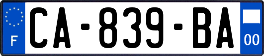 CA-839-BA