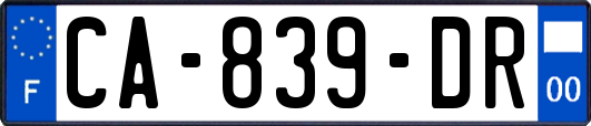 CA-839-DR