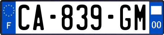 CA-839-GM