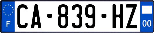 CA-839-HZ