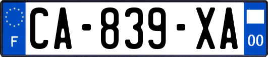 CA-839-XA