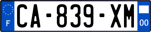 CA-839-XM