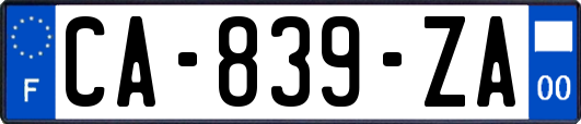 CA-839-ZA