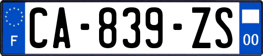 CA-839-ZS