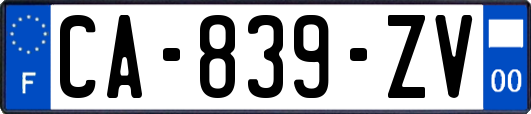 CA-839-ZV