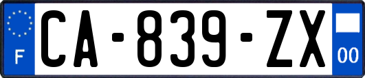 CA-839-ZX