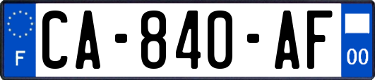 CA-840-AF