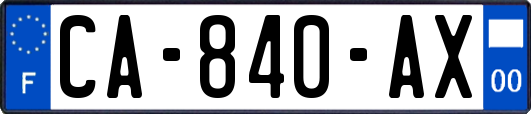 CA-840-AX