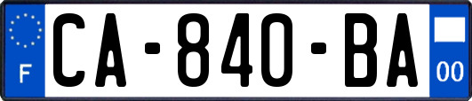 CA-840-BA