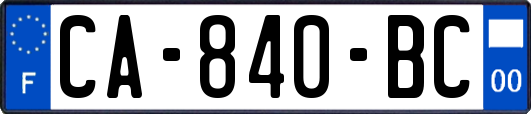 CA-840-BC