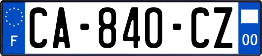 CA-840-CZ