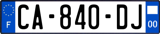 CA-840-DJ