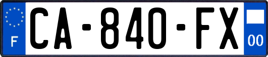 CA-840-FX