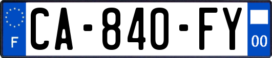 CA-840-FY