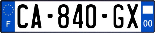 CA-840-GX