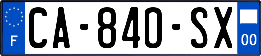 CA-840-SX