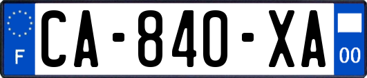 CA-840-XA