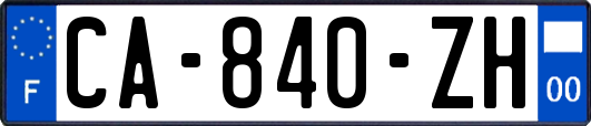 CA-840-ZH