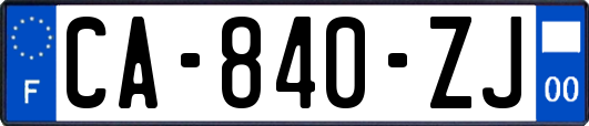 CA-840-ZJ