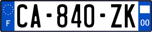 CA-840-ZK