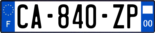 CA-840-ZP