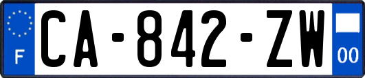 CA-842-ZW