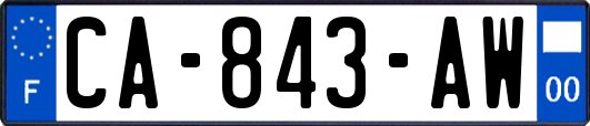 CA-843-AW