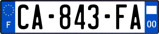 CA-843-FA