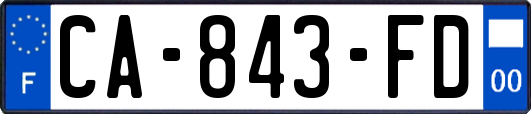 CA-843-FD