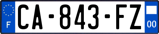 CA-843-FZ