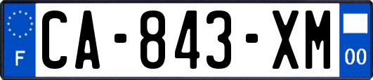 CA-843-XM