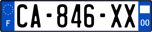 CA-846-XX