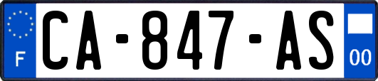 CA-847-AS