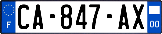 CA-847-AX