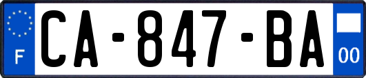 CA-847-BA