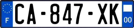 CA-847-XK