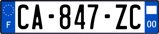 CA-847-ZC