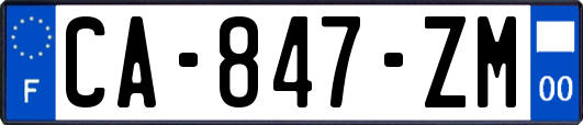 CA-847-ZM