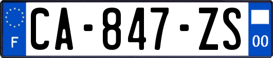 CA-847-ZS