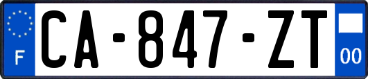 CA-847-ZT