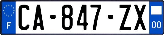 CA-847-ZX