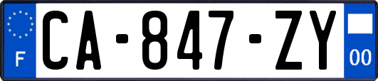 CA-847-ZY