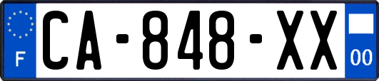 CA-848-XX