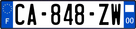 CA-848-ZW