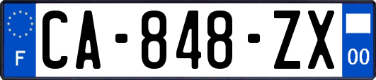 CA-848-ZX